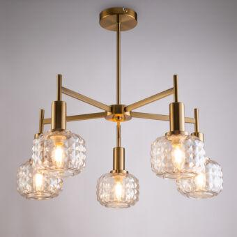 Люстра на штанге Freya FR5366CL-05BS