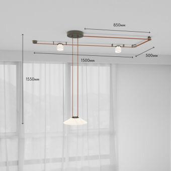 Трек-система Denkirs DK55SET02-01-BR