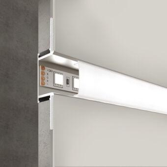 Профиль Elektrostandard LL-2-ALP013 Встраиваемый алюминиевый профиль для L