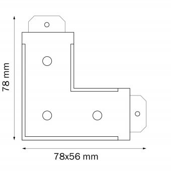 Соединитель для шинопровода Lightstar 505127