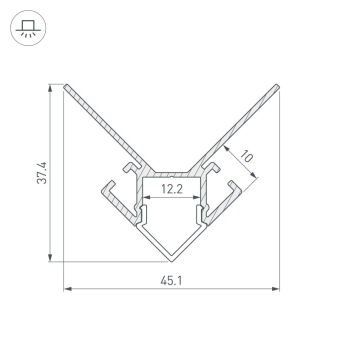 Профиль Arlight 023889