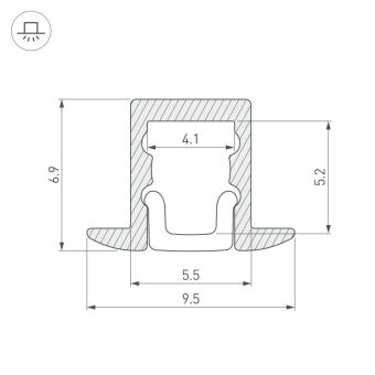 Профиль Arlight 036400