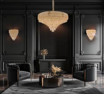 Подвесная люстра Fluorite FL1058-27P