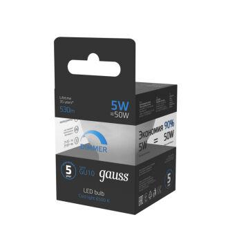 Светодиодная лампа Gauss 101506305-D