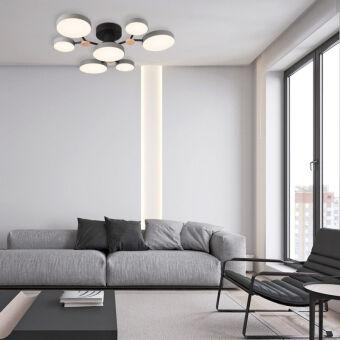 Накладная люстра LED4U L3201-700 GR