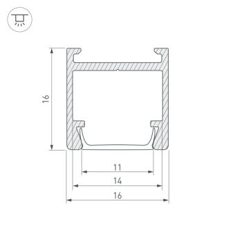 Профиль Arlight 023858
