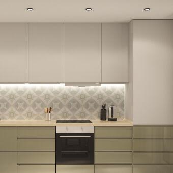 Влагозащищенный светильник Denkirs DK3012-BK