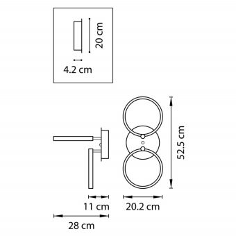 Бра Lightstar 749624
