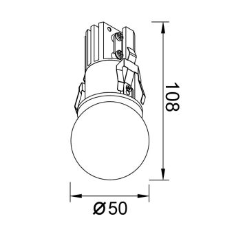 Встраиваемый светильник Mantra 8892