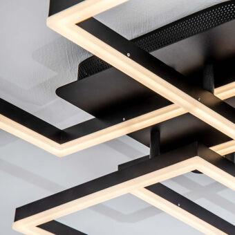 Накладная люстра LED4U L11060-4 BK