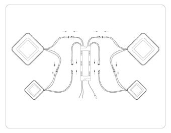 Накладная люстра Ambrella Light FA8878