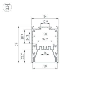 Профиль Arlight 053899