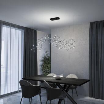 Подвесная люстра Eurosvet 90168/14 черный жемчуг