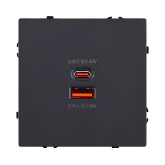 Розетка KOLLINGER EC-024BK