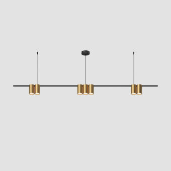 Подвесной светильник Denkirs DK4063-BK+SG