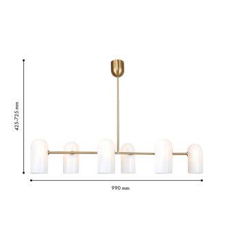 Люстра на штанге F-Promo 4619-6P