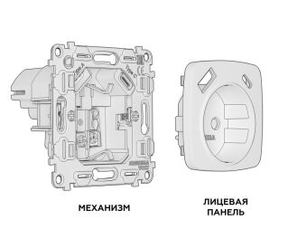 Розетка Ambrella Volt MO610010