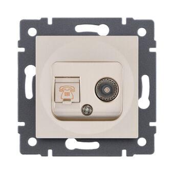 Розетка KOLLINGER REA-013GD