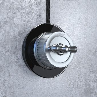 Выключатель Werkel WL19-01-05 (Матовый хром)