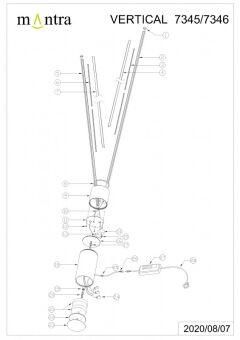 Торшер Mantra 7346