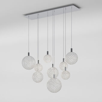 Подвесной светильник Eurosvet 90353/9 хром