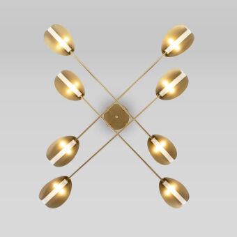 Накладная люстра Eurosvet 70148/8 золото