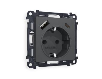 Розетка Ambrella Volt MA910010