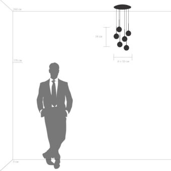 Каскадная люстра Lightstar 815260