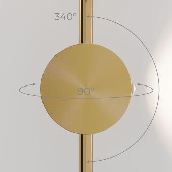Бра Elektrostandard 40154/LED латунь 4000K