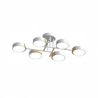 Накладная люстра LED4U L3211-830 WH