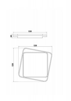 Накладной светильник Freya FR10030CL-L88W