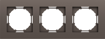 Рамка 3-я, мокко, серия A07