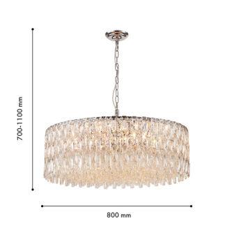 Подвесная люстра Favourite 4723-18P