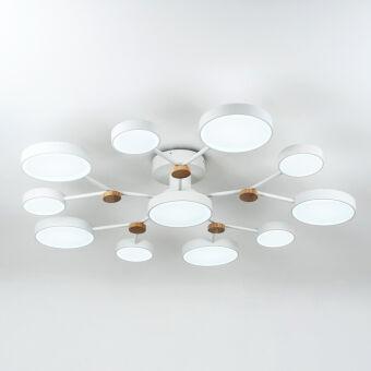 Люстра на штанге LED4U L3201-960 WT