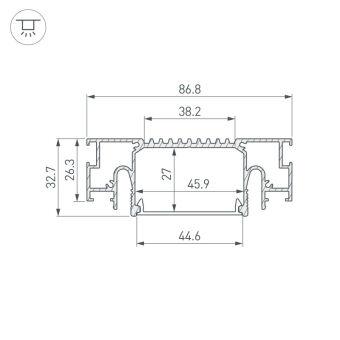 Профиль Arlight 053527
