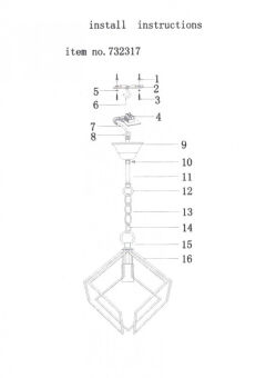 Подвесной светильник Lightstar 732317