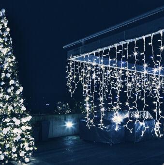 Светодиодный занавес Eurosvet 200-101 белый 2*3м IP65