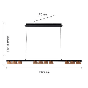 Подвесная люстра Favourite 4266-10P