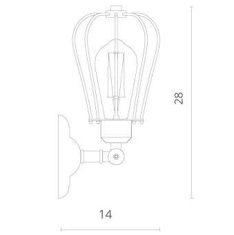 Бра Divinare 2001/01 AP-1