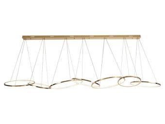 Подвесная люстра Newport 15207/S champagne gold