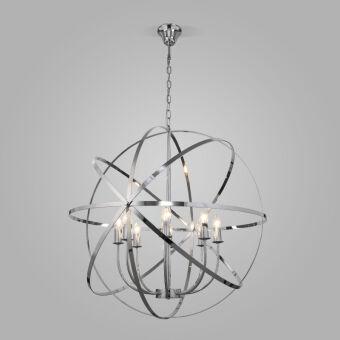 Подвесная люстра Eurosvet 60139/8 хром