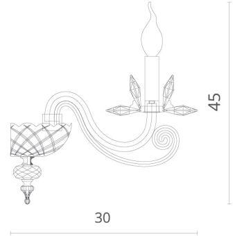 Бра Divinare 8820/09 AP-1