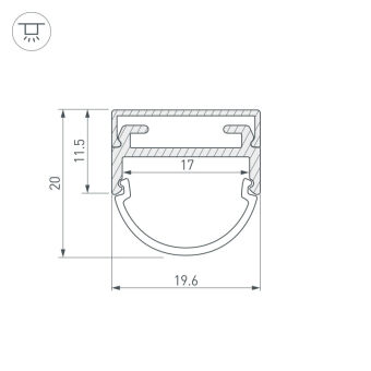 Профиль Arlight 016188