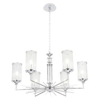Подвесная люстра Crystal Lux GLORIA SP6 CHROME