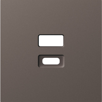 Накладка для розеток USB, мокко, серия A07