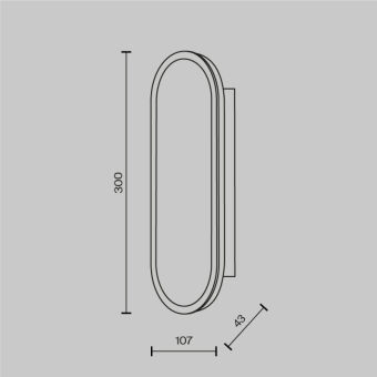 Бра Maytoni MOD429WL-L15BSK