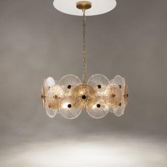 Подвесная люстра Maytoni MOD007PL-10G