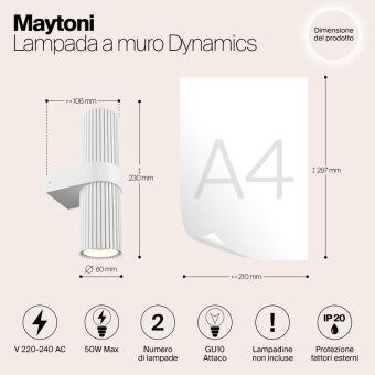 Бра Maytoni MOD326WL-02W