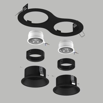 Встраиваемый светильник Lightstar D6270707BMOD