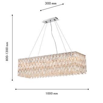 Подвесная люстра Favourite 4723-10P